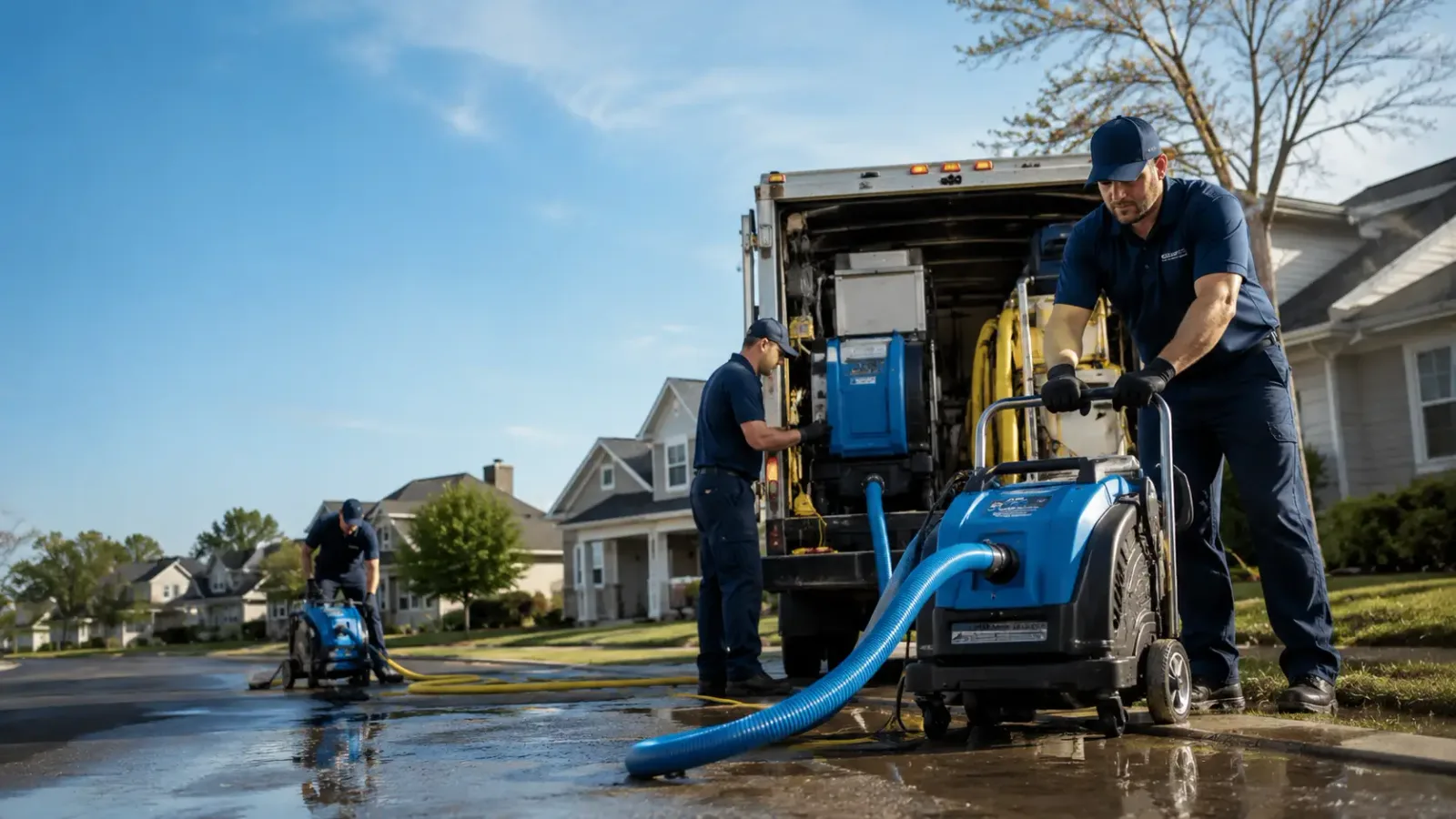 Flood Damage Cleanup in Nome, TX